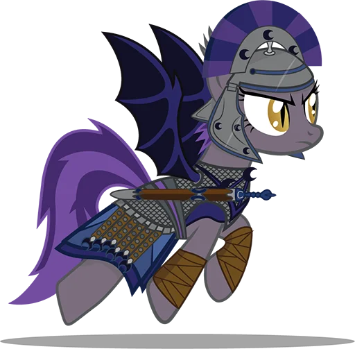 Sticker from the "Batpony Loves SSTO LANTR" sticker pack