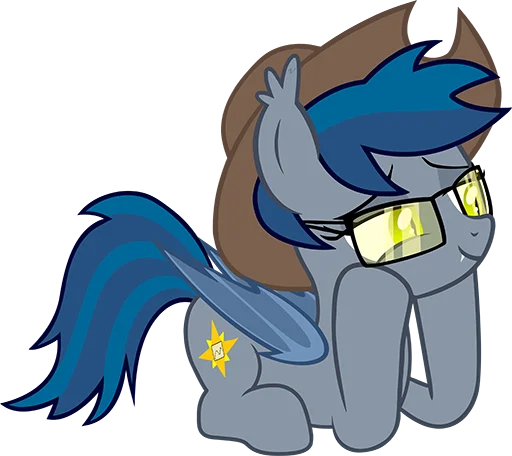 Sticker from the "Batpony Loves SSTO LANTR" sticker pack