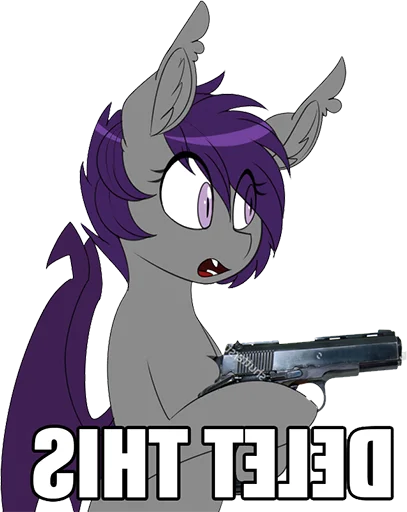 Sticker from the "Batpony Loves SSTO LANTR" sticker pack