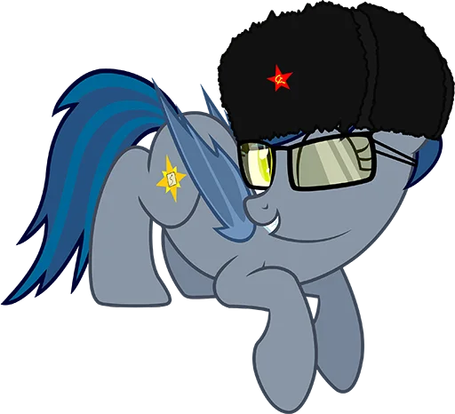 Sticker from the "Batpony Loves SSTO LANTR" sticker pack