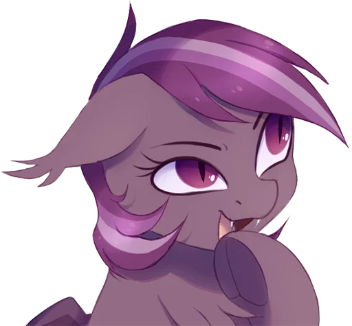 Sticker from the "Batpony Loves SSTO LANTR" sticker pack