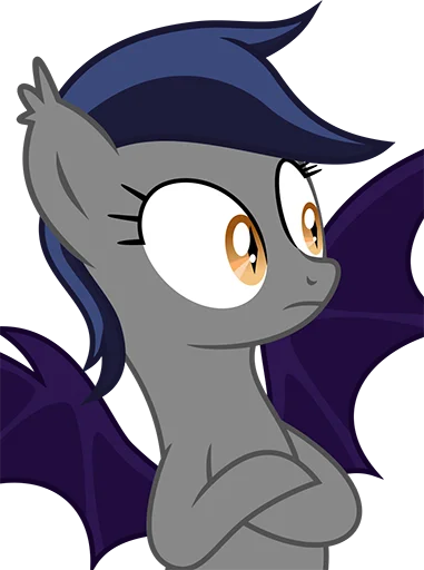 Sticker from the "Batpony Loves SSTO LANTR" sticker pack