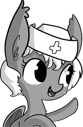 Sticker from the "Batpony Loves SSTO LANTR" sticker pack