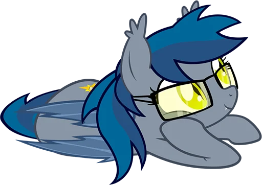 Sticker from the "Batpony Loves SSTO LANTR" sticker pack