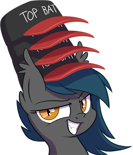 Sticker from the "Batpony Loves SSTO LANTR" sticker pack