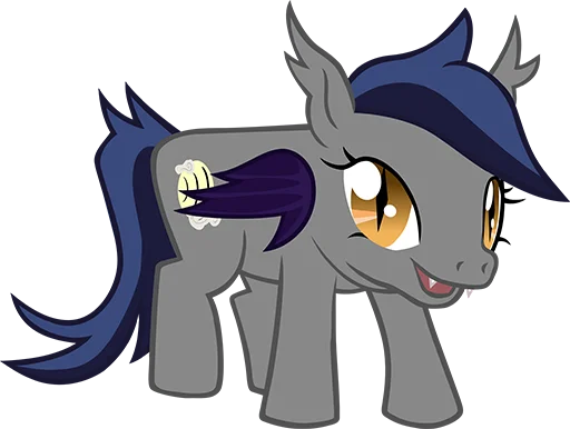 Sticker from the "Batpony Loves SSTO LANTR" sticker pack