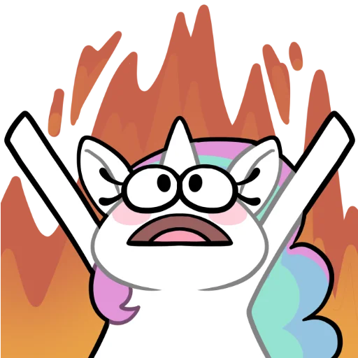 Sticker Derp Celestia