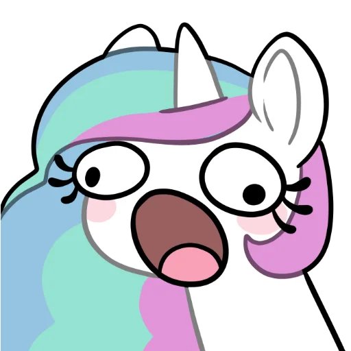 Sticker Derp Celestia