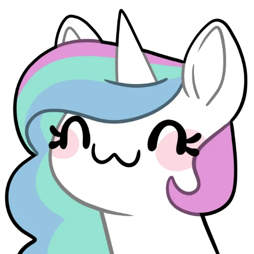 Sticker Derp Celestia