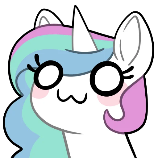 Sticker Derp Celestia