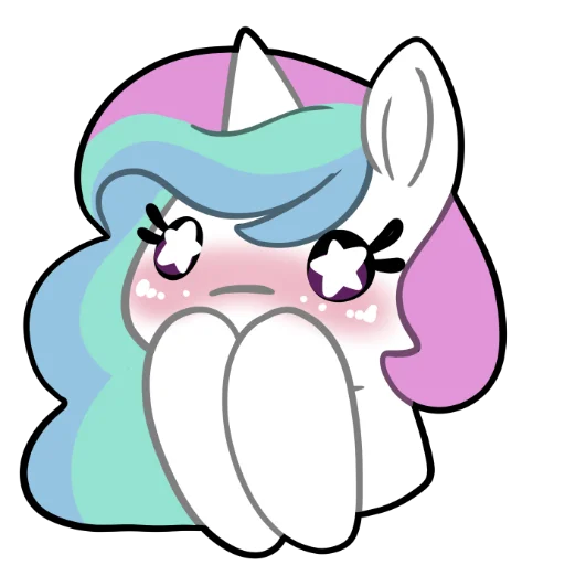 Sticker Derp Celestia