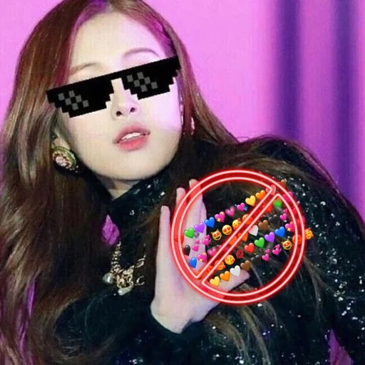 Sticker from the "Blackpink memes" sticker pack