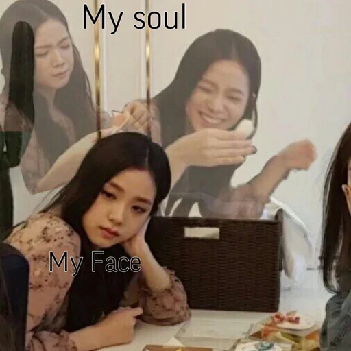 Sticker from the "Blackpink memes" sticker pack