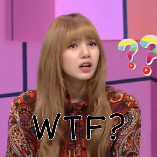 Sticker from the "Blackpink memes" sticker pack