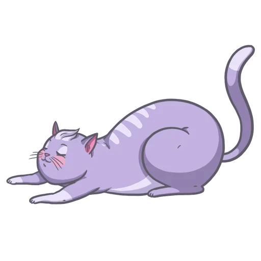 Sticker from the "Random funny cats" sticker pack