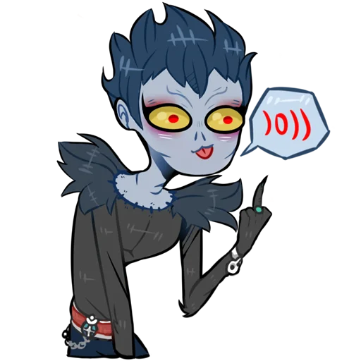 Sticker from the "Death Note { Roritozokaru }" sticker pack