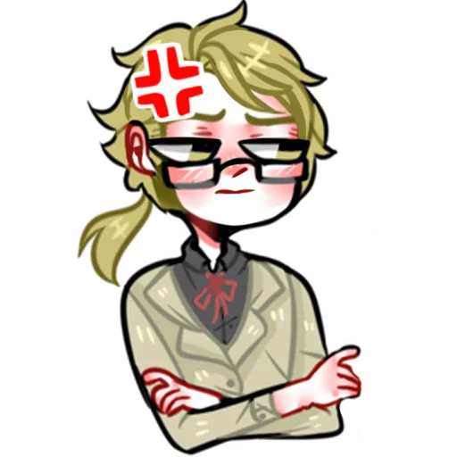 Sticker from the "Bungou Stray Dogs (Roritozokaru)" sticker pack