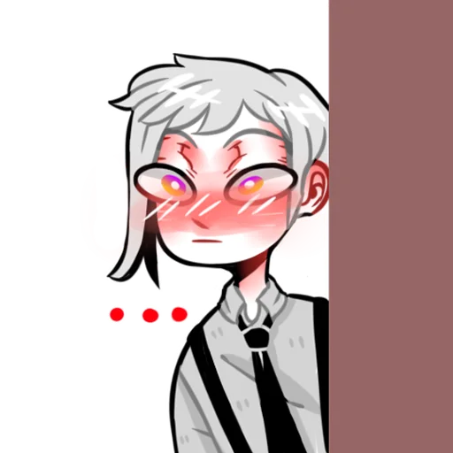 Sticker from the "Bungou Stray Dogs (Roritozokaru)" sticker pack