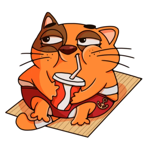 Sticker from the "Кот Бутерброд | Sandwicat" sticker pack