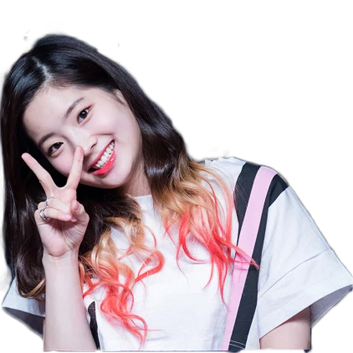 Стикер из набора "Dahyun TWice"