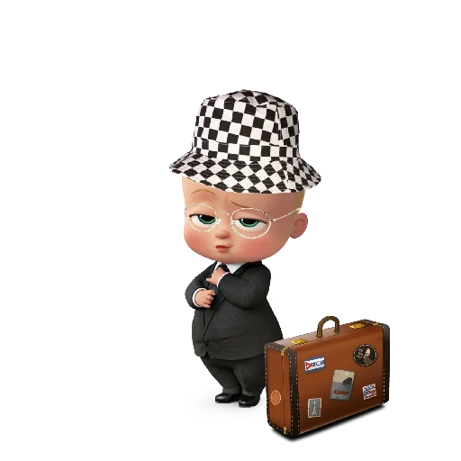 Стикер из набора "Босс🍼:"