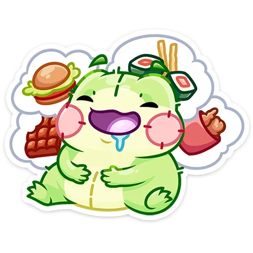 Sticker from the "Эрни" sticker pack