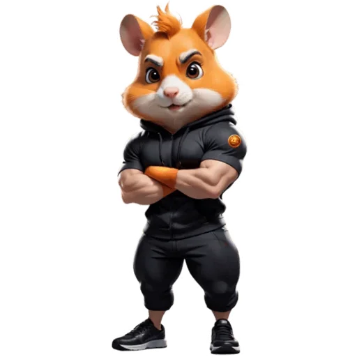 Sticker from the "Hamster Kombat" sticker pack