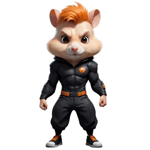 Sticker from the "Hamster Kombat" sticker pack