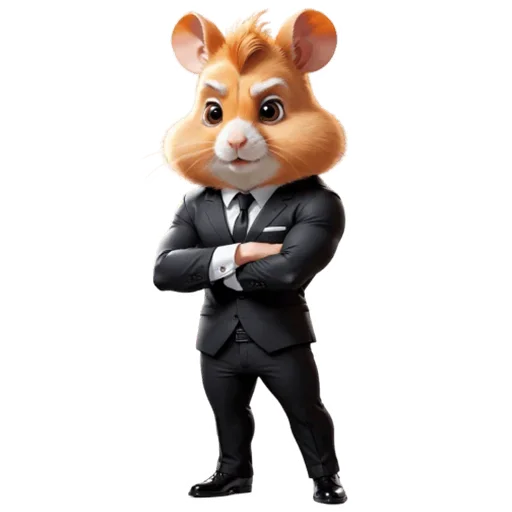 Sticker from the "Hamster Kombat" sticker pack