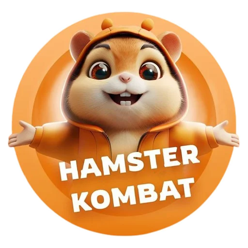 Sticker from the "Hamster Kombat" sticker pack