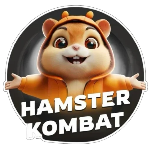 Sticker from the "Hamster Kombat" sticker pack