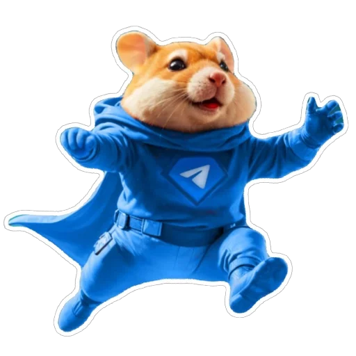 Sticker from the "Hamster Kombat" sticker pack