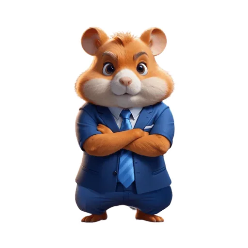 Sticker from the "Hamster Kombat" sticker pack