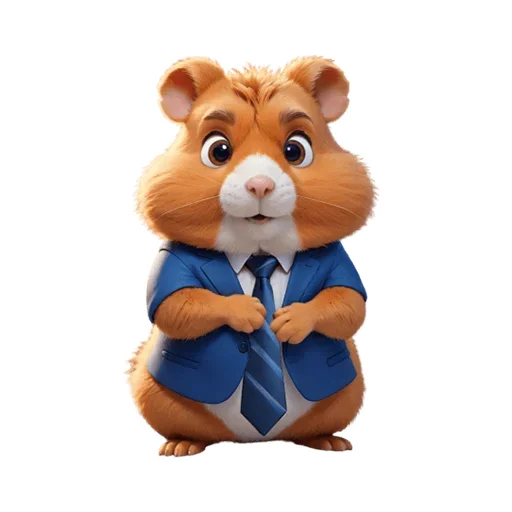 Sticker from the "Hamster Kombat" sticker pack