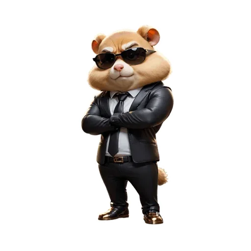 Sticker from the "Hamster Kombat" sticker pack