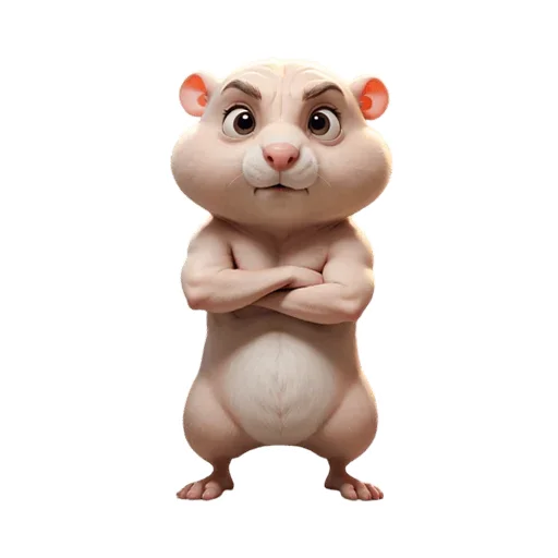 Sticker from the "Hamster Kombat" sticker pack