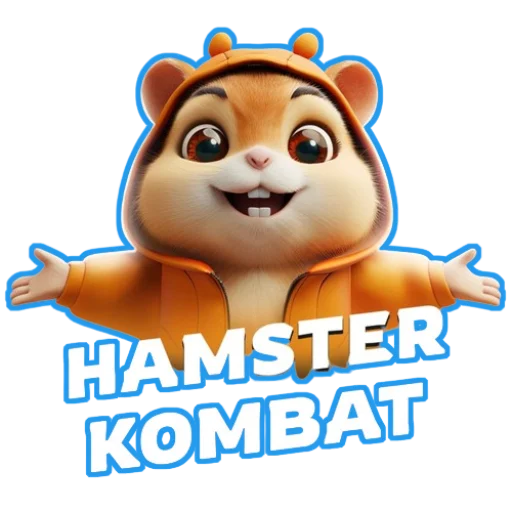 Sticker from the "Hamster Kombat" sticker pack