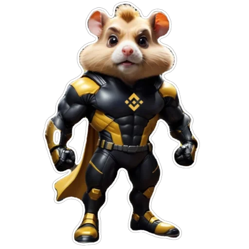 Sticker from the "Hamster Kombat" sticker pack