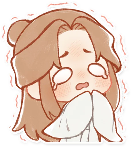 Sticker from the "Xie Lian" sticker pack