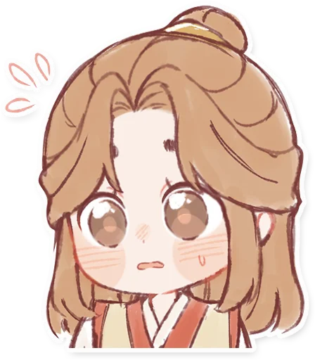 Sticker from the "Xie Lian" sticker pack