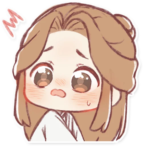 Sticker from the "Xie Lian" sticker pack