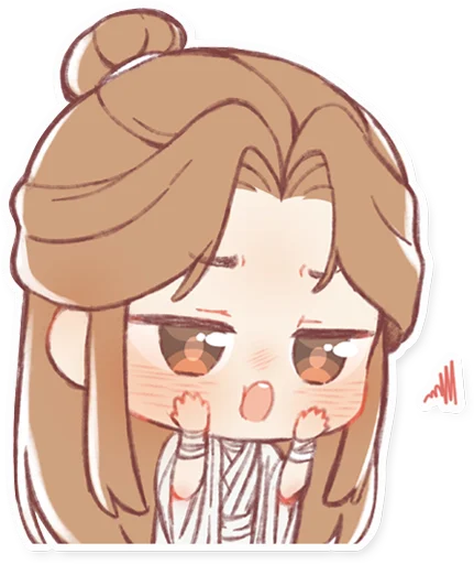 Sticker from the "Xie Lian" sticker pack