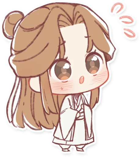 Sticker from the "Xie Lian" sticker pack