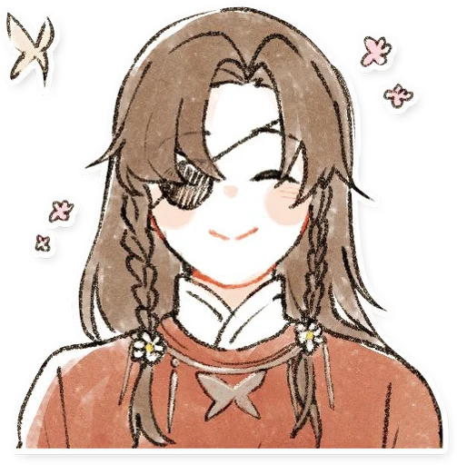 Sticker from the "Xie Lian" sticker pack