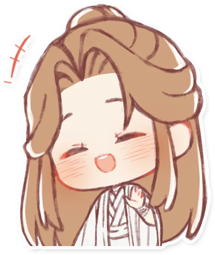 Sticker from the "Xie Lian" sticker pack