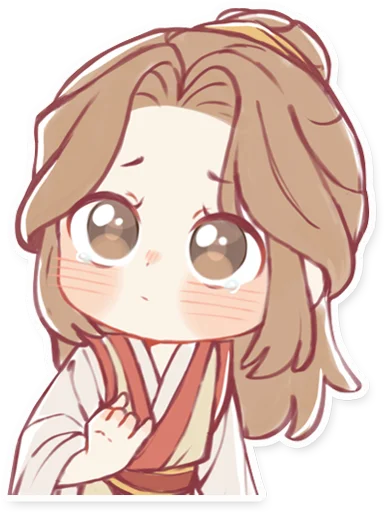 Sticker from the "Xie Lian" sticker pack