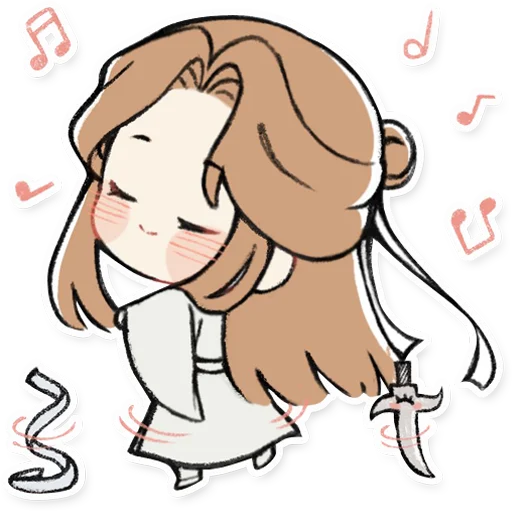 Sticker from the "Xie Lian" sticker pack