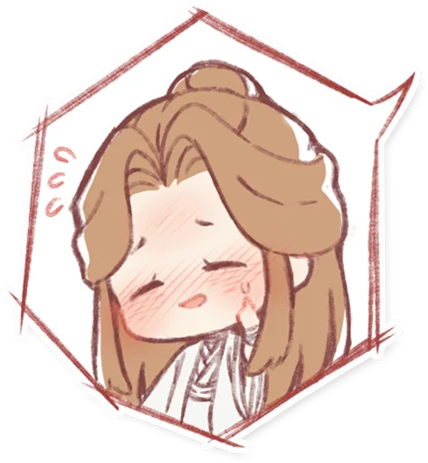 Sticker from the "Xie Lian" sticker pack