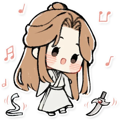 Sticker from the "Xie Lian" sticker pack