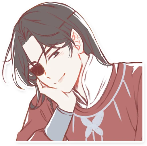 Sticker from the "Xie Lian" sticker pack